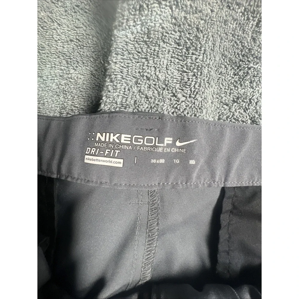Nike Dri-Fit Standard Fit Gray Golf‎ Pants  Mens Size 38x32